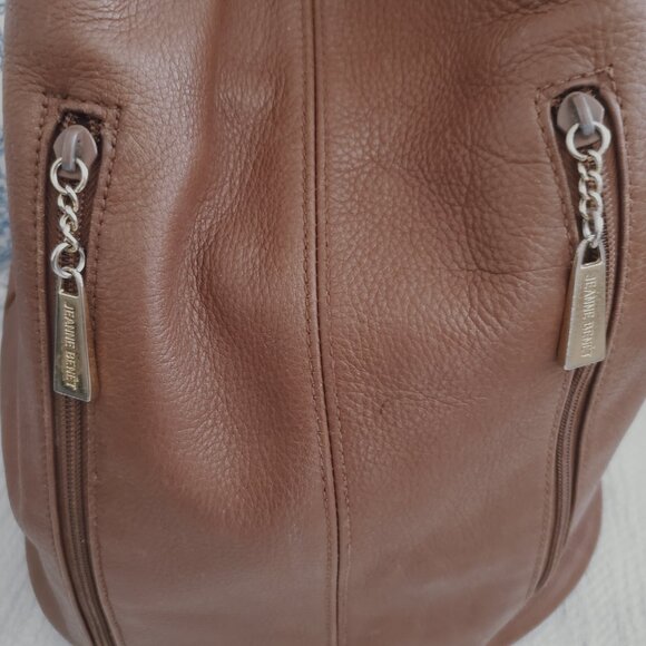 Jeannie Bente Bucket leather bag Vintage, great condition main image 9